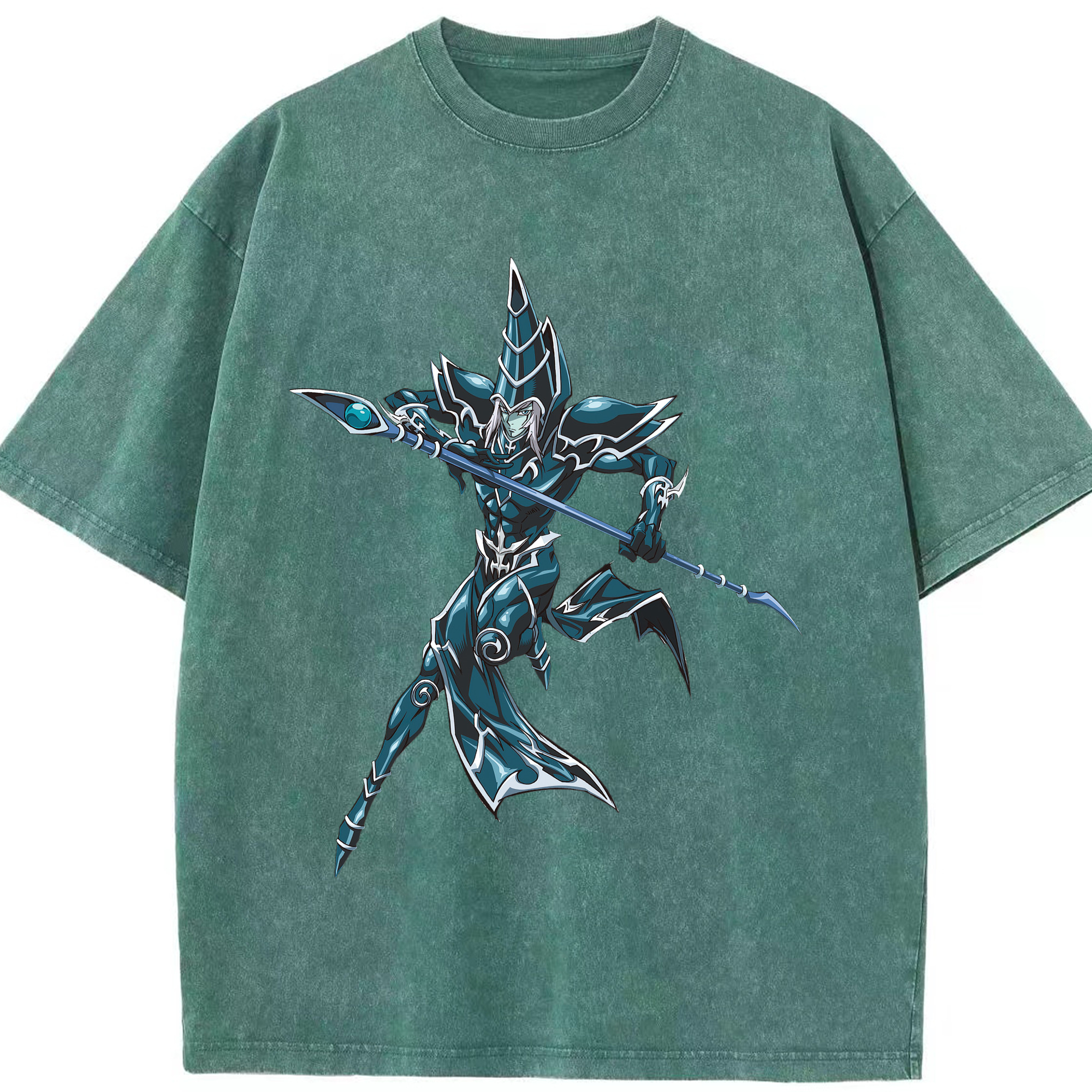 （画像用） 遊☆戯☆王 Yu-Gi-Oh! 綿100% ヴィンテージ風 半袖Tシャツ（フロントプリント）